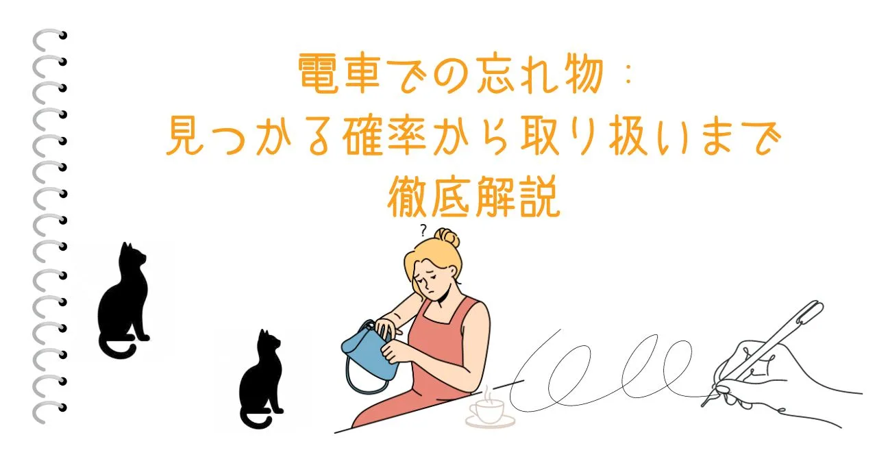 電車での忘れ物：見つかる確率から取り扱いまで徹底解説